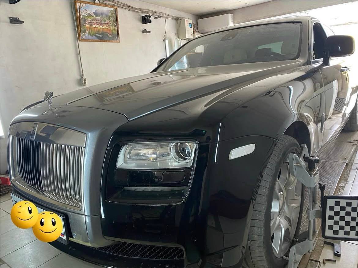 Автомобиль на регулировке
